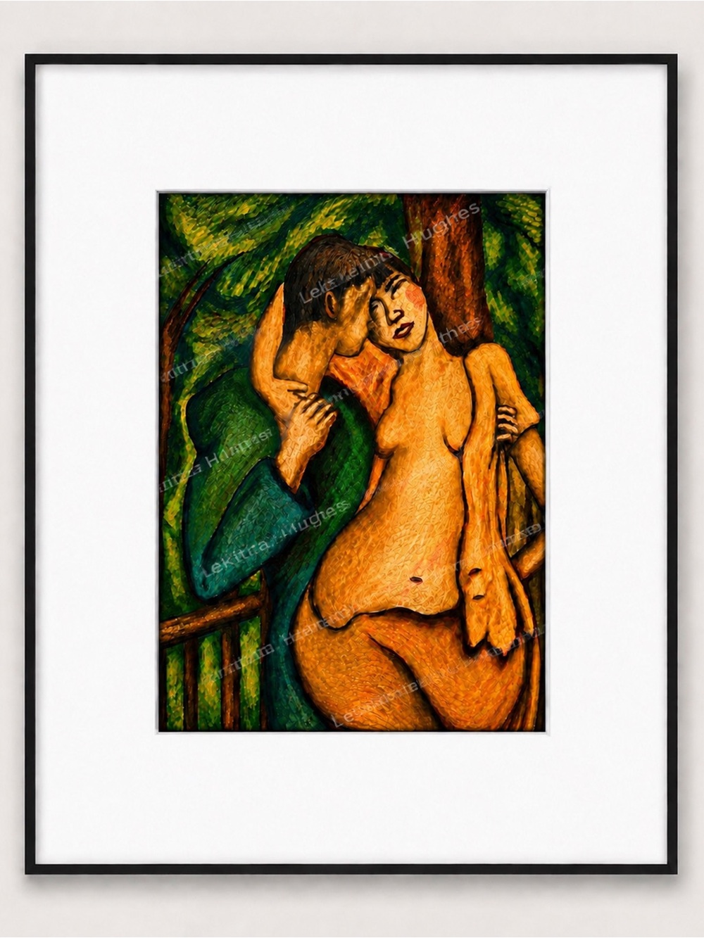 Limited Edition Print 3/75 | “The Lovers” | Wall Art |Artist: Lekitta Hughes